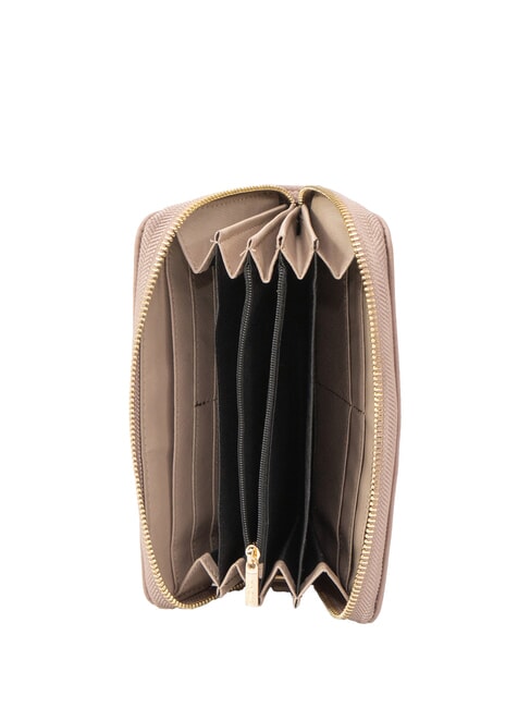 EMILY Portafoglio zip around nude - Portafogli Donna