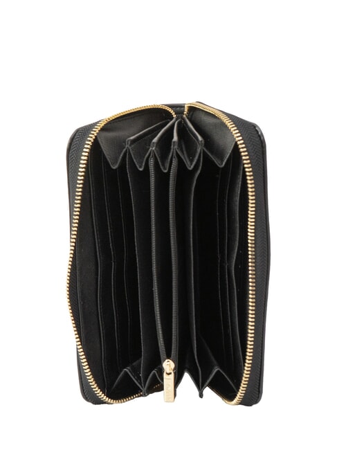 AMBER  Portafoglio zip around NERO - Portafogli Donna