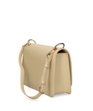 LOVE MOSCHINO CURSIVE LOGO Borsa a spalla beige - Borse Donna - 2