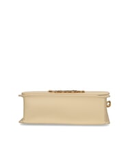 LOVE MOSCHINO CURSIVE LOGO Borsa a spalla beige - Borse Donna - 5
