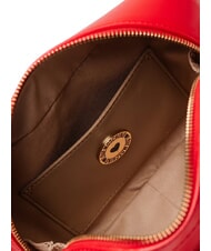 LOVE MOSCHINO CURSIVE LOGO Borsa camera case a tracolla ROSSO - Borse Donna - 4