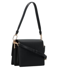 LOVE MOSCHINO CURSIVE LOGO Borsa a spalla con tracolla Nero - Borse Donna - 2