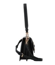LOVE MOSCHINO CURSIVE LOGO Borsa a spalla con tracolla Nero - Borse Donna - 3