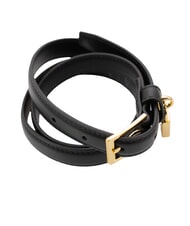 ARMANI EXCHANGE LOCK Cintura con charm  black - Cinture - 3