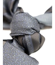 YNOT STAMPA ALL OVER Foulard quadrato in seta petrol - Sciarpe - 3