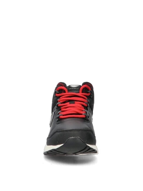 COOPER JUMP KIDS Sneakers a stivaletto balck/red - Scarpe Bambino