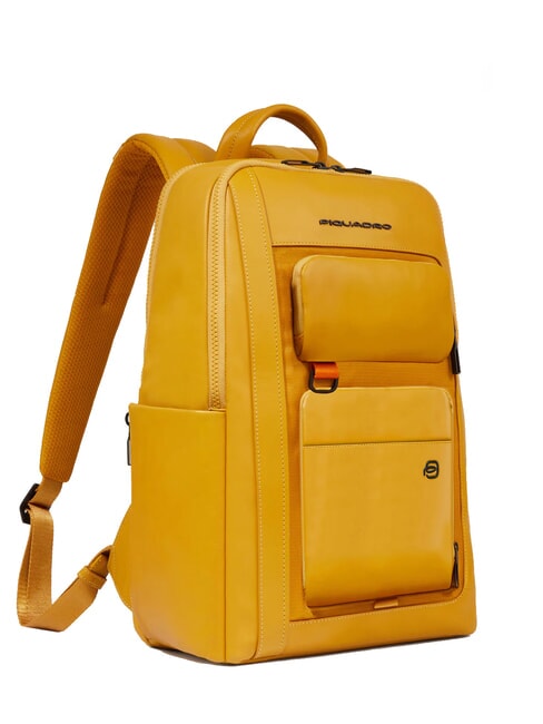 CAMPIONARIO - LIKO Zaino porta PC 14" Giallo - Zaini da lavoro porta PC