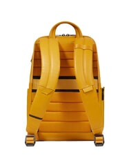 PIQUADRO CAMPIONARIO - LIKO Zaino porta PC 14" Giallo - Zaini da lavoro porta PC - 3