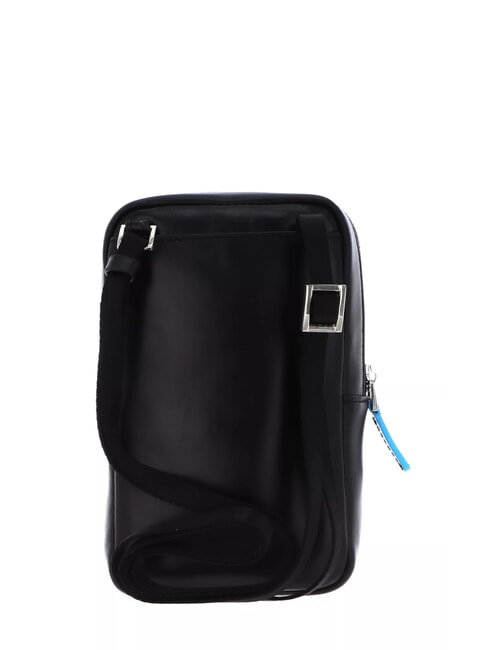 CAMPIONARIO - BLUE SQUARE Borsello porta cellulare in pelle Nero - Porta tablet & Organizer