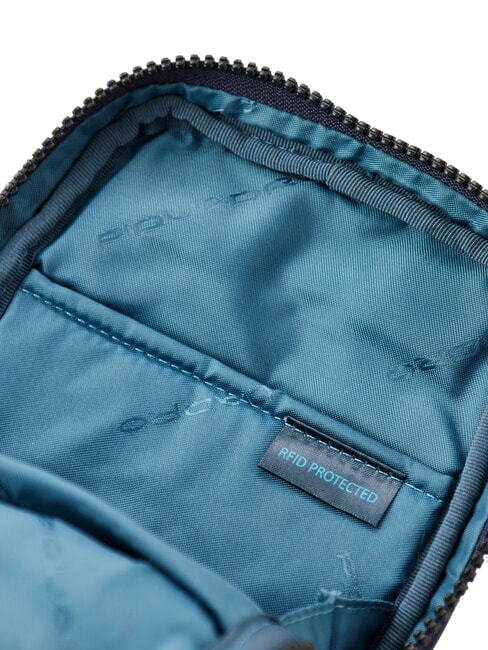 CAMPIONARIO - LIKO Borsello porta smartphone blu - Tracolle Uomo