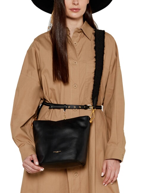 MIREA Borsa secchiello in pelle Nero - Borse Donna