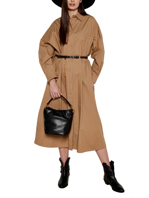 MIREA Borsa secchiello in pelle Nero - Borse Donna