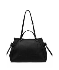 GIANNI CHIARINI GILDA Borsa a spalla in pelle martellata Nero - Borse Donna - 3