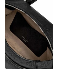 GIANNI CHIARINI GILDA Borsa a spalla in pelle martellata Nero - Borse Donna - 5