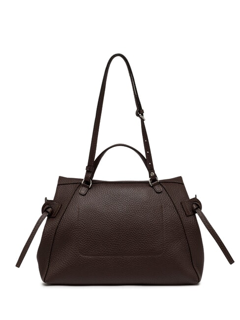 GILDA Borsa a spalla in pelle martellata t.moro - Borse Donna