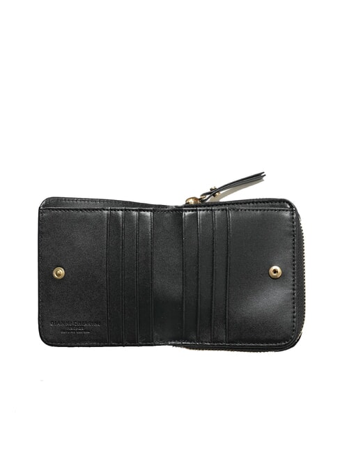 WALLETS VACCHETTA CALF Portafoglio piccolo pelle liscia Nero - Portafogli Donna