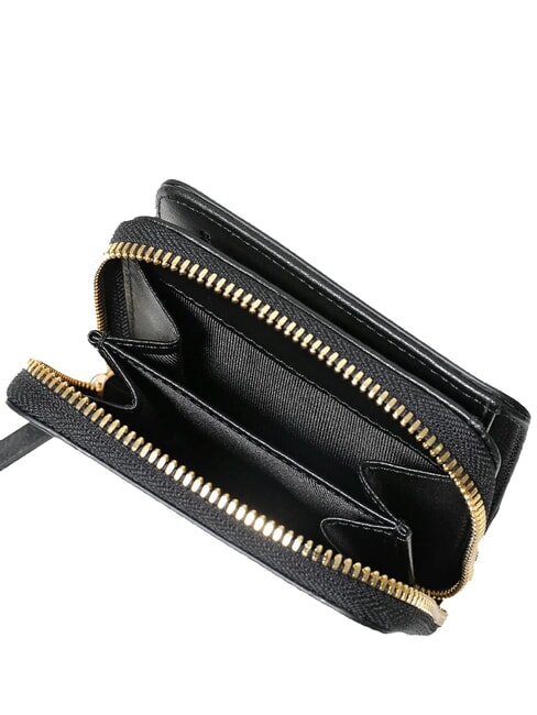 WALLETS VACCHETTA CALF Portafoglio piccolo pelle liscia Nero - Portafogli Donna