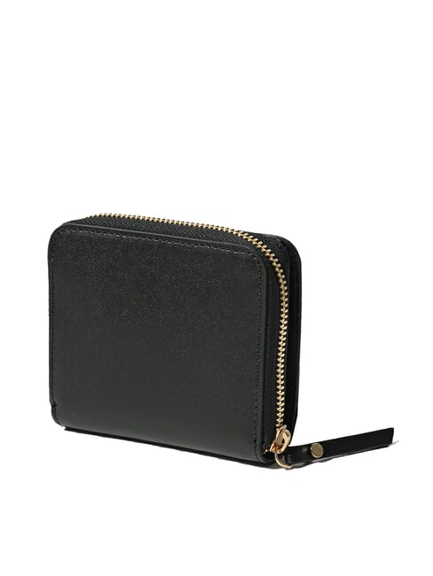 WALLETS VACCHETTA CALF Portafoglio piccolo pelle liscia Nero - Portafogli Donna