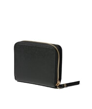 GIANNI CHIARINI WALLETS VACCHETTA CALF Portafoglio piccolo pelle liscia Nero - Portafogli Donna - 6