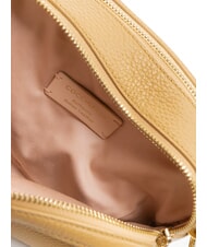 COCCINELLE ALPHA Borsa camera case in pelle martellata fresh beige - Borse Donna - 5