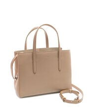 COCCINELLE SWAP Borsa tote in pelle martellata powder pink - Borse Donna - 2