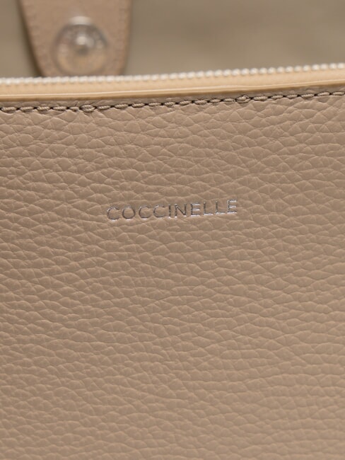 SWAP Borsa tote in pelle martellata powder pink - Borse Donna