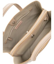 COCCINELLE SWAP Borsa tote in pelle martellata powder pink - Borse Donna - 6