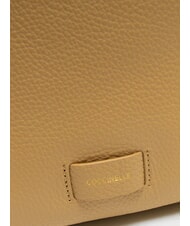 COCCINELLE VOILE Zaino mini in pelle martellata doppia portabilità fresh beige - Borse Donna - 3