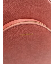 COCCINELLE ALPHA Zaino in pelle martellata con tasca pot - Borse Donna - 5