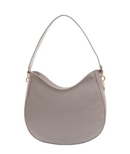 COCCINELLE ALPHA Borsa sottospalla in pelle martellata light grey - Borse Donna - 3