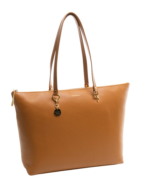 ALPHA Borsa shopping in pelle martellata CUIR - Borse Donna