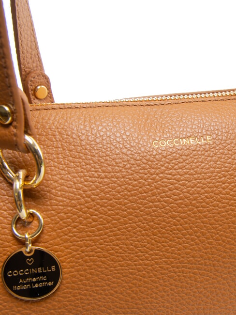 ALPHA Borsa shopping in pelle martellata CUIR - Borse Donna