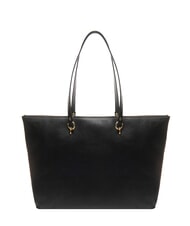 COCCINELLE ALPHA Borsa shopping in pelle martellata Nero - Borse Donna - 3