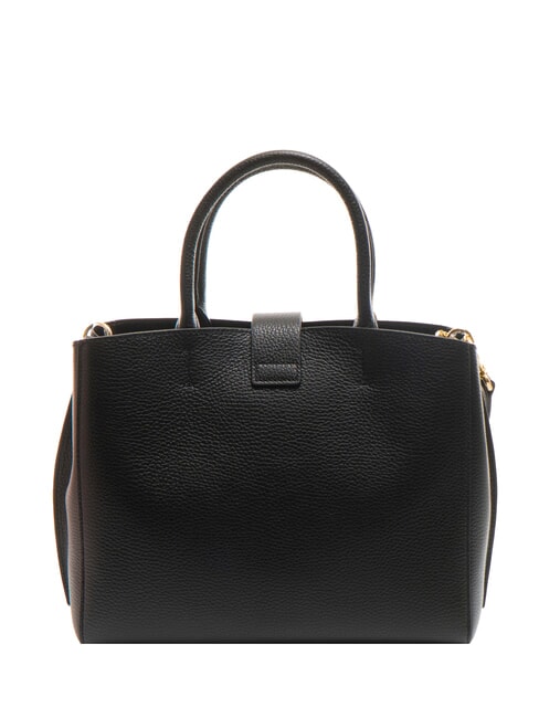 ALBA Borsa tote in pelle martellata Nero - Borse Donna