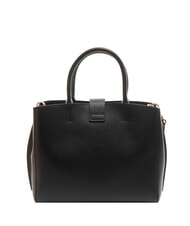 COCCINELLE ALBA Borsa tote in pelle martellata Nero - Borse Donna - 3