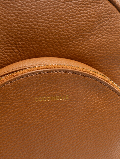 ALPHA Zaino in pelle martellata con tasca CUIR - Borse Donna