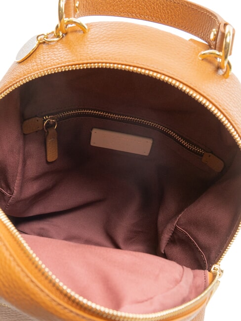 ALPHA Zaino in pelle martellata con tasca CUIR - Borse Donna