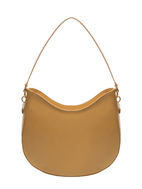ALPHA Borsa sottospalla in pelle martellata fresh beige - Borse Donna
