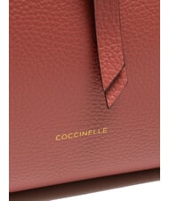 COCCINELLE ALBA Borsa tote in pelle martellata pot - Borse Donna - 5