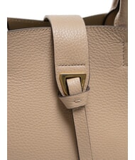 COCCINELLE ALBA Borsa tote in pelle martellata powder pink - Borse Donna - 3