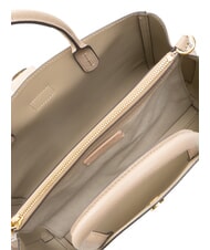 COCCINELLE ALBA Borsa tote in pelle martellata powder pink - Borse Donna - 6