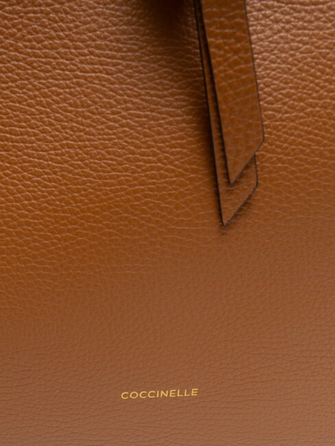 ALBA Borsa a spalla in pelle martellata CUIR - Borse Donna