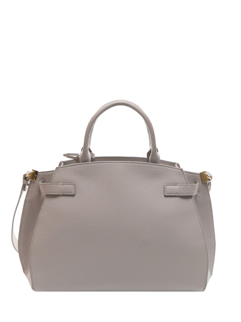 KLICHE Borsa in pelle con tracolla light grey - Borse Donna