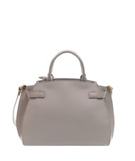COCCINELLE KLICHE Borsa in pelle con tracolla light grey - Borse Donna - 3