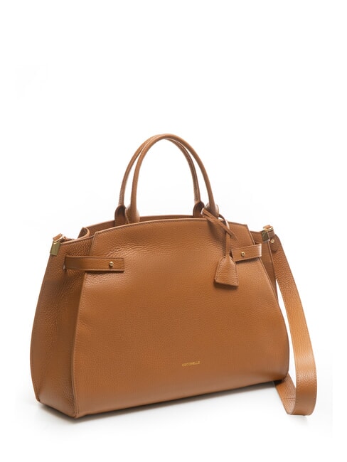 KLICHE Borsa a mano in pelle martellata CUIR - Borse Donna