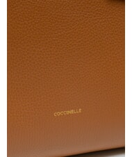 COCCINELLE KLICHE Borsa a mano in pelle martellata CUIR - Borse Donna - 5