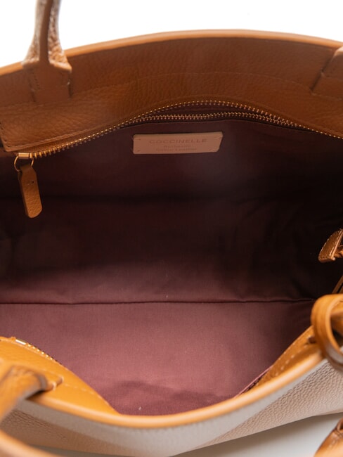 KLICHE Borsa a mano in pelle martellata CUIR - Borse Donna