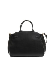 COCCINELLE KLICHE Borsa a mano in pelle martellata Nero - Borse Donna - 3