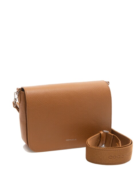 ARIES Borsa a tracolla in pelle martellata CUIR - Borse Donna