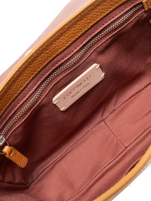 ARIES Borsa a tracolla in pelle martellata CUIR - Borse Donna